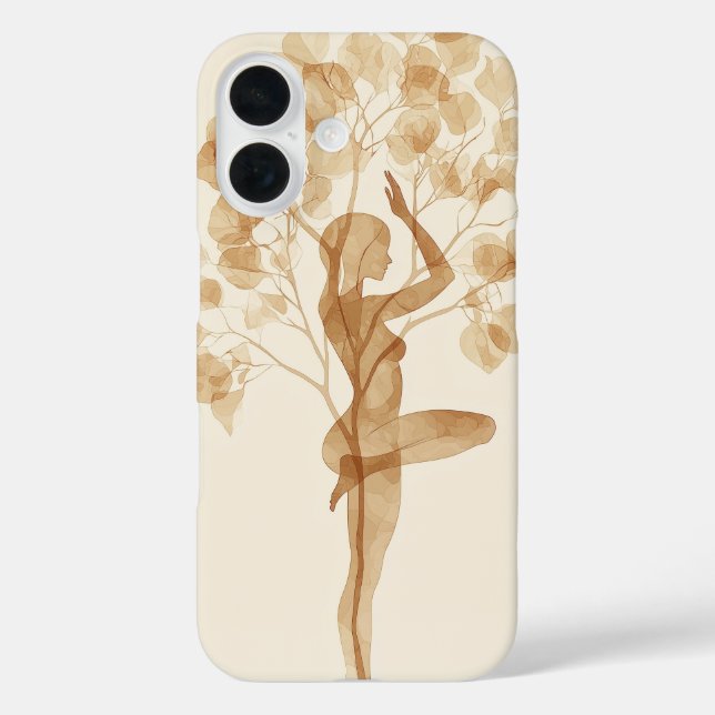 Golden Tree of Growth Case-Mate iPhone Case (Back)