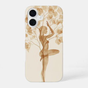 Golden Tree of Growth iPhone 16 Case