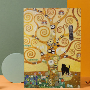 Golden Tree of Life Art – Art Nouveau Klimt Magnet