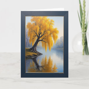 Golden Tree Sweet Fathers Day Card