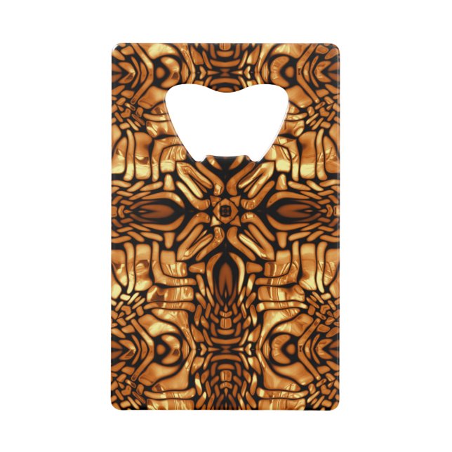 Golden Tribal Pattern Abstract (Front)