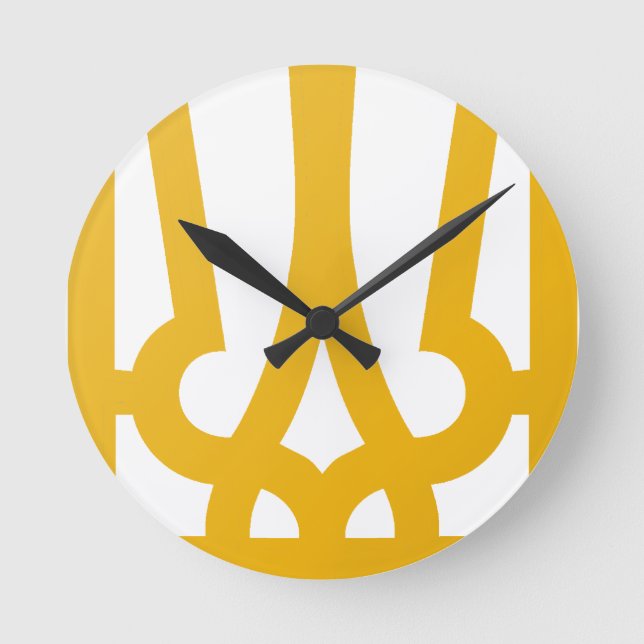 Golden Trident Clock (Front)