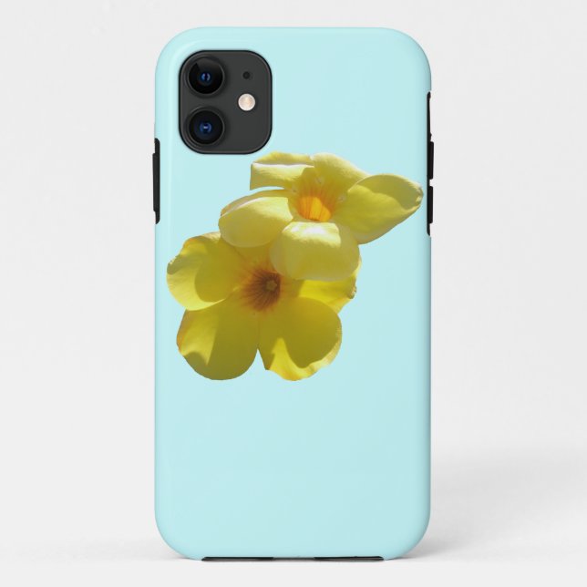 Golden Trumpet Flowers I Case-Mate iPhone Case (Back)