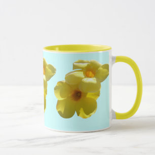 Golden Trumpet Flowers I Mug