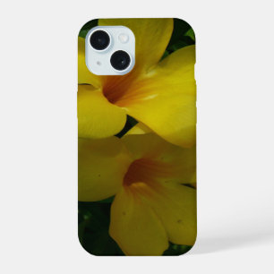 Golden Trumpet Flowers II Tropical iPhone 15 Case
