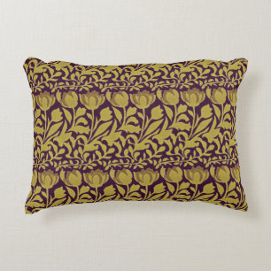 Golden Tulips Decorative Cushion
