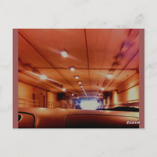 GOLDEN TUNNEL POSTCARD