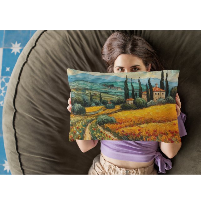 Golden Tuscany Dreams Decorative Cushion (Creator Uploaded)
