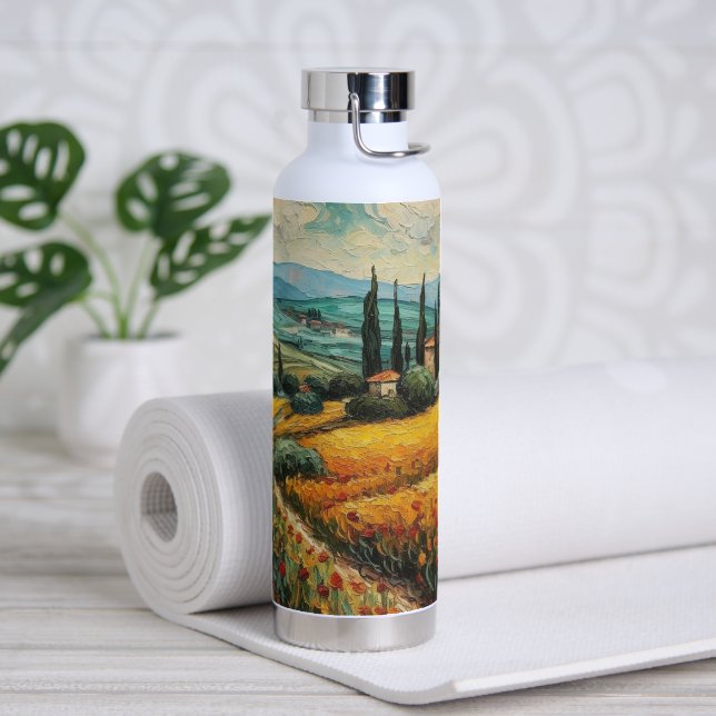 Golden Tuscany Dreams  Water Bottle (Yoga)
