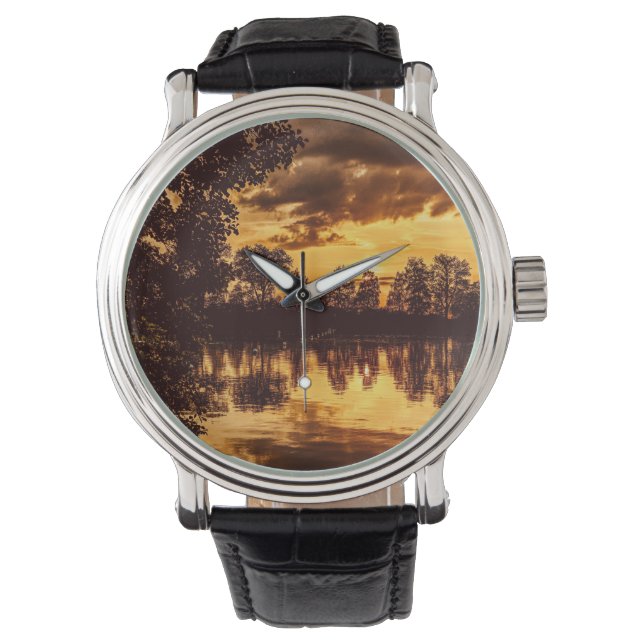 Golden Twilight Sunset Watch (Front)