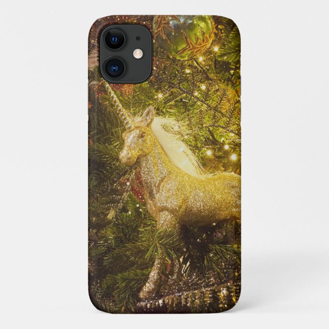 Golden Unicorn Case-Mate iPhone Case (Back)