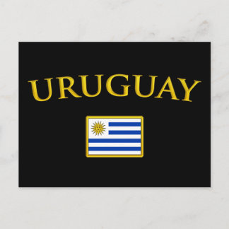 Golden Uruguay Postcard
