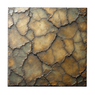  Golden Vein  Ceramic Tile