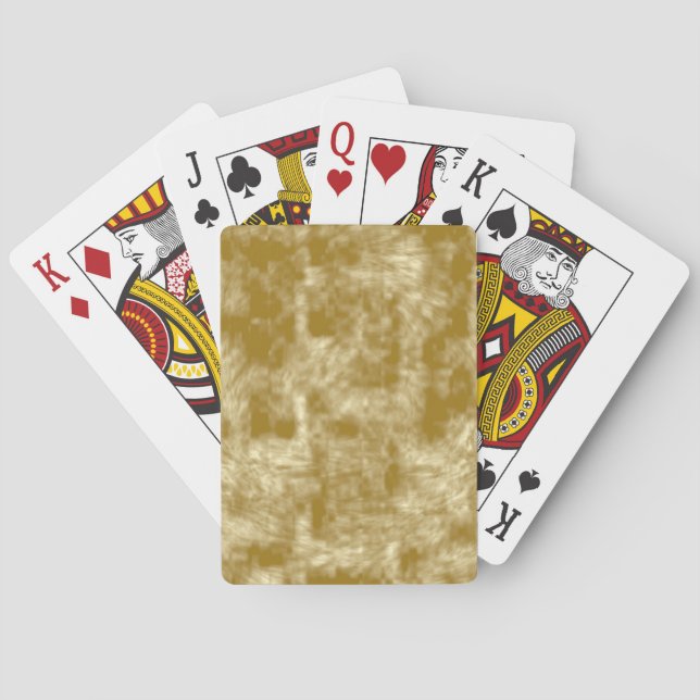 Golden Velvet Playing Cards (Back)