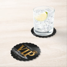 Golden Vintage Letter - VIP with Crown 8