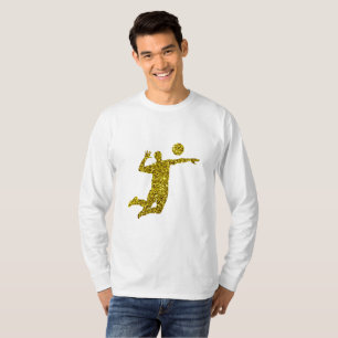 Golden Volleyball Long Sleeve T-Shirt