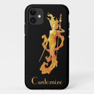 Golden Warrior Goddess Thunder_Cove iPhone 11 Case