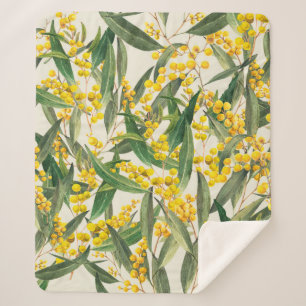 Golden Wattle (Acacia pycnantha) is Australia's na Sherpa Blanket