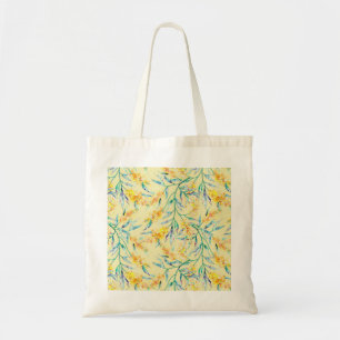 Golden Wattle Branch - Repeat Yellow XXL - June 20 Tote Bag