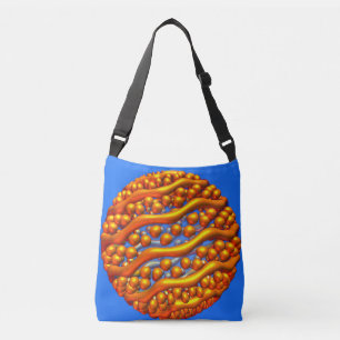Golden Waves Crossbody Bag