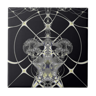 Golden Web Ceramic Tile