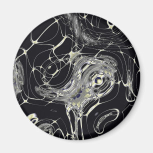 Golden Web Magnet