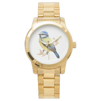 Golden Wheat and Blue Tit Watch