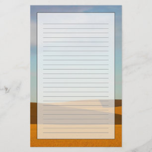 Golden Wheat Fields in Palouse Region Stationery