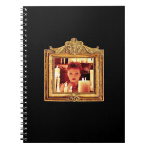 Golden Whimsigothic Drew Barrymore Notebook