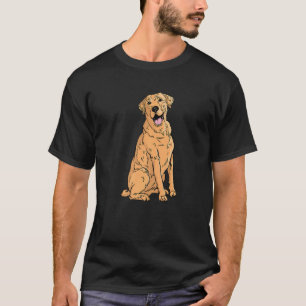 Golden White Yellow Labrador Retriever Lab Dog Lif T-Shirt