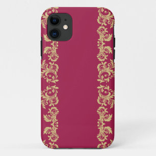 Golden Wine Swirls Case-Mate iPhone Case