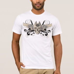 Golden Winged Skull – 4 T-Shirt