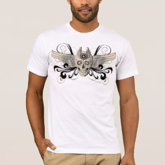 Golden Winged Skull – 4 T-Shirt