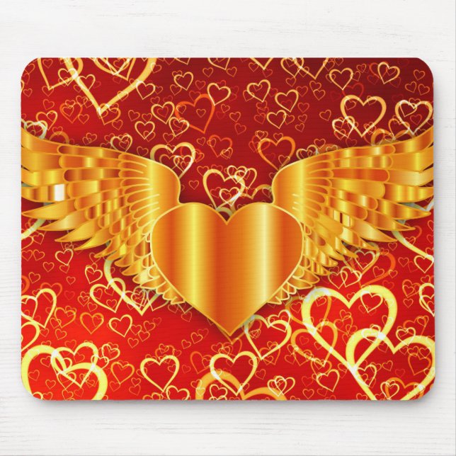 Golden Wings Mousepad (Front)
