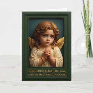 “Golden Wings of Morning Prayer” Card