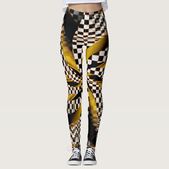 Golden Winning Moments... Leggings (Front)