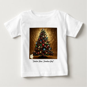 "Golden Winter Wonderland" Baby T-Shirt