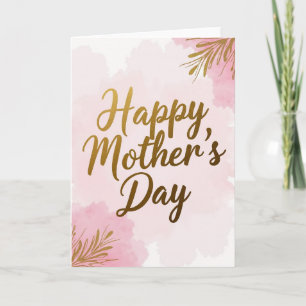 Golden Wishes Celebration Card