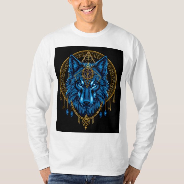 Golden wolf T-Shirt (Front)