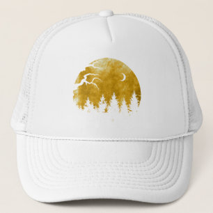 Golden Woods Trucker Hat