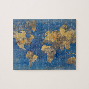 Golden World Jigsaw Puzzle