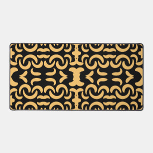 Golden worm  desk mat