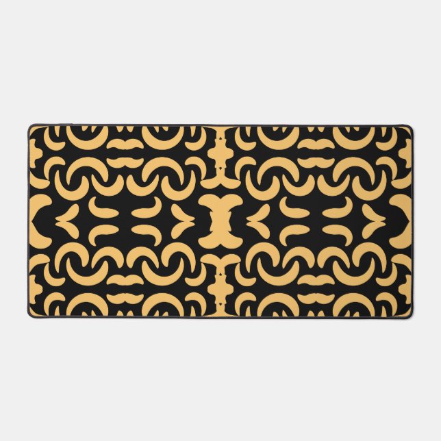 Golden worm  desk mat (Front)