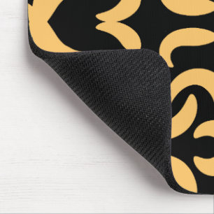 Golden worm  mouse pad