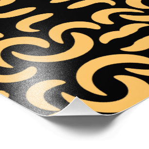 Golden Worm Photo Print