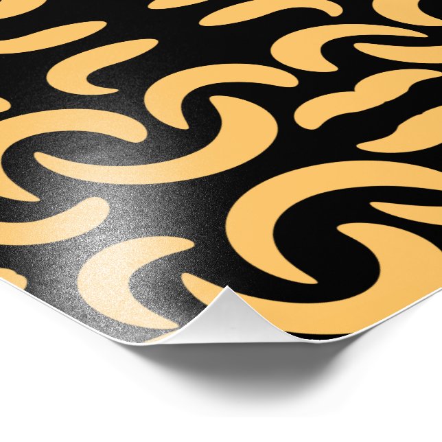 Golden Worm Photo Print (Corner)