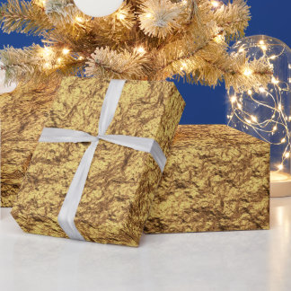 Golden Wrapping Paper
