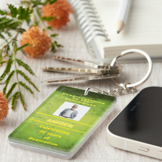 Golden Years Keepsake Acrylic Keychain