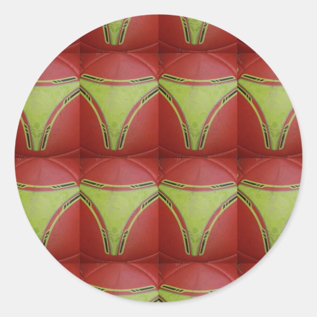 Golden yellow curves.JPG Classic Round Sticker (Front)