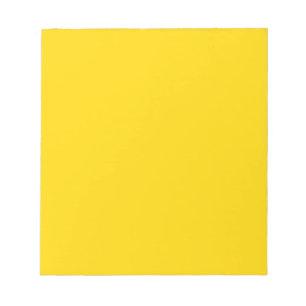 Golden yellow ffd700 notepad